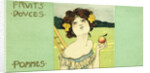 Fruits Douces: Pommes Postcard by Anonymous