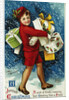 A Joyous Christmas. A Wish of Kindly Meaning and Greeting from a Friend Postcard by Ellen H. Clapsaddle