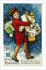 A Joyous Christmas. A Wish of Kindly Meaning and Greeting from a Friend Postcard by Ellen H. Clapsaddle
