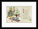 I'd Like to Share with You the Joys of Christmas Day, so I Send this Little Card on Its Merry Christmas Way Postcard by Anonymous
