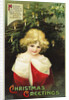 Christmas Greetings: May Every Goodly Gift Combine Your Christmas Hours to Bless Postcard by Anonymous