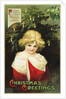 Christmas Greetings: May Every Goodly Gift Combine Your Christmas Hours to Bless Postcard by Anonymous