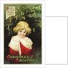 Christmas Greetings: May Every Goodly Gift Combine Your Christmas Hours to Bless Postcard by Anonymous