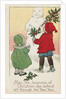 May the Happiness of Christmas Day Extend All Through the New Year Postcard by Anonymous