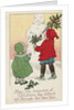 May the Happiness of Christmas Day Extend All Through the New Year Postcard by Anonymous