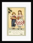All Good Wishes for Christmas and the New Year Postcard by Anonymous