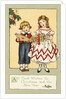 All Good Wishes for Christmas and the New Year Postcard by Anonymous