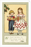 All Good Wishes for Christmas and the New Year Postcard by Anonymous