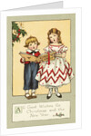 All Good Wishes for Christmas and the New Year Postcard by Anonymous