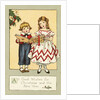 All Good Wishes for Christmas and the New Year Postcard by Anonymous