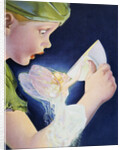 Book Illustration of Tinkerbell Saving Peter Pan by Roy Best