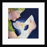 Book Illustration of Tinkerbell Saving Peter Pan by Roy Best