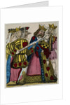 Book Illustration of the Queen of Hearts by Anonymous