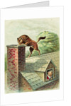 The Wolf Tries to Find a Way Into the Brick House by Blanche Fisher Wright