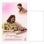 Je Ne Peux Oublier... Postcard by Anonymous