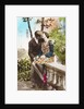 Postcard of a Couple Kissing by Anonymous