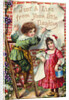Just a Line from Your Little Daughter Postcard by Anonymous