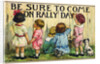 Be Sure to Come on Rally Day Postcard by Clara M. Burd