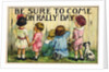 Be Sure to Come on Rally Day Postcard by Clara M. Burd