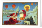 X-mas Greetings Postcard by Anonymous