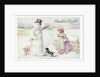 Gluckliches Neujahr! Postcard by Anonymous