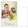 Roomsaid Joulupuhi Postcard by Anonymous
