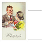 Roomsaid Joulupuhi Postcard by Anonymous