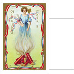 Glorious Fourth Postcard by Anonymous