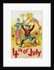 4th of July Postcard by Anonymous