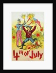 4th of July Postcard by Anonymous
