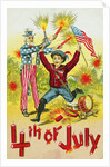 4th of July Postcard by Anonymous