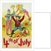 4th of July Postcard by Anonymous