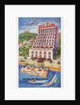 Hotel Alcina, Palma de Mallorca, Espana Luggage Label by Anonymous