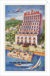 Hotel Alcina, Palma de Mallorca, Espana Luggage Label by Anonymous