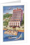 Hotel Alcina, Palma de Mallorca, Espana Luggage Label by Anonymous
