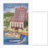 Hotel Alcina, Palma de Mallorca, Espana Luggage Label by Anonymous