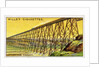Lethbridge Viaduct Wills's Cigarette Trade Card by Anonymous