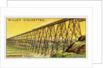 Lethbridge Viaduct Wills's Cigarette Trade Card by Anonymous