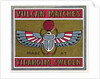Vulcan Matches Matchbox Labels by Anonymous