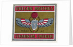 Vulcan Matches Matchbox Labels by Anonymous