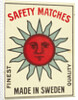 Safety Matches Matchbox Labels by Anonymous