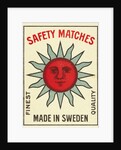 Safety Matches Matchbox Labels by Anonymous
