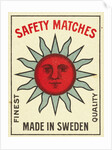 Safety Matches Matchbox Labels by Anonymous