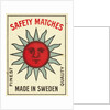 Safety Matches Matchbox Labels by Anonymous