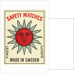 Safety Matches Matchbox Labels by Anonymous