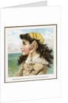 New Friends and Old Be With Thee This New Year Trade Card by Anonymous
