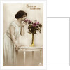 Heureux Anniversaire Postcard by Anonymous