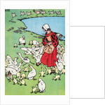 The Poultry Girl Kicks the Ugly Duckling by Helen Stratton