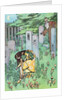 The Archbishop Watches Elise in the Churchyard by Helen Stratton