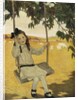 Illustration of a Girl on a Swing by Jessie Willcox Smith